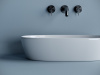 Фото раковина накладная ceramicanova element 60 см, цвет: белый cn5039
