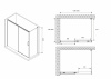 Фото душевое ограждение abber komfort ag93130b-s102b 130x100 см