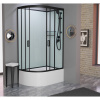 Фото душевая кабина frank f412/2r black 120x80 см 154009
