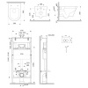 Фото унитаз с инсталляцией am.pm sense is100151.741701