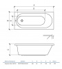 Фото акриловая ванна alba spa supreme slim 180x80 см впрсб041000100