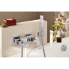 Фото смеситель для ванны и душа grohe eurocube 23141000