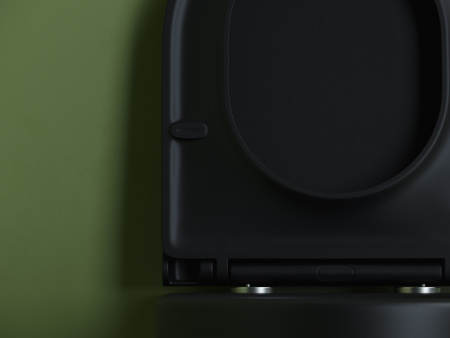 Фото унитаз подвесной, безободковый ceramicanova ulma cn4006mb