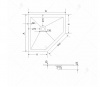 Фото поддон rgw st/t-g 90x90 см 16155099-02