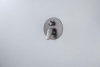 Фото встраиваемый смеситель для ванны акватек бетта aq1146bgm,цвет: сталь