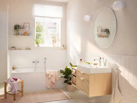 Фото смеситель для раковины hansgrohe rebris s 72520000