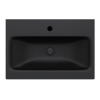 Раковина AM.PM Gem Black Edition 60 см M90WCC0602BM