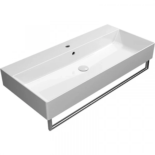Фото раковина накладная gsi kube x 100 см 9423111