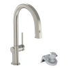 Фото смеситель для кухонной мойки hansgrohe aqittura 76803800