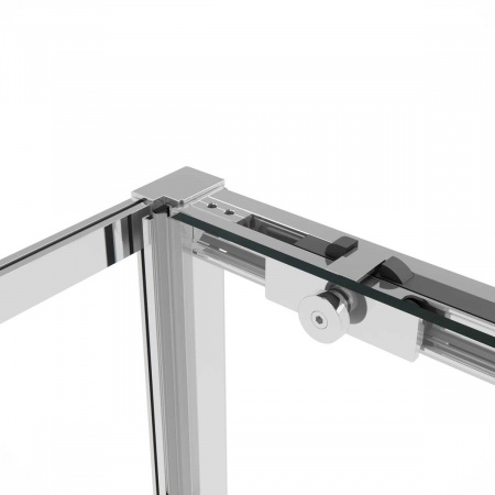 Фото душевое ограждение vincea slim soft 80x120 см  vsr-1ss8012cl