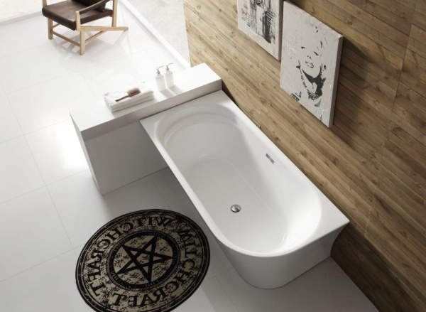 Фото акриловая ванна belbagno bb410-1500-780-l 150x78 см