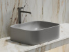 Фото раковина накладная ceramicanova element 50.5 см, цвет: серый cn6052msg