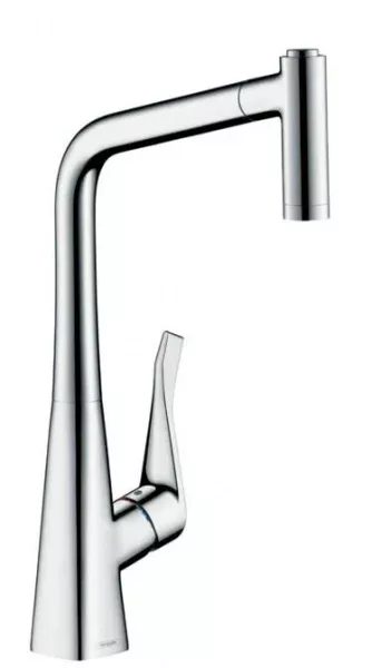 Фото смеситель для кухонной мойки hansgrohe metris 73801000