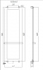 Фото злектрический полотенцесушитель allen brauinfinity 140x44 см 00325625