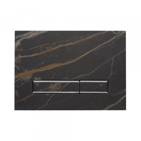 Фото клавиша смыва kk-pol lapis grande v1, quartz (noir desire)