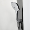 Фото душевая кабина orans sr-89101ls white, long door handle 100x100 см