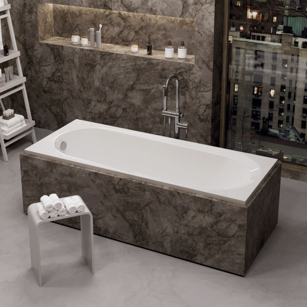 Фото акриловая ванна alba spa baline 150x70 см впр0010000100