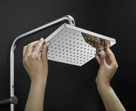 Фото душевая стойка hansgrohe vernis shape 26319000