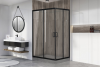 Фото душевое ограждение royal bath hpd rb8100hpd-t-bl 100x80 см