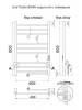 Фото электрический полотенцесушитель indigo line trinity 80/40 lсlte80-40rt