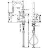 Фото смеситель для кухонной мойки hansgrohe talis classic 72800000