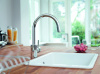 Фото смеситель для кухни grohe concetto new 30273dc1, цвет: сталь