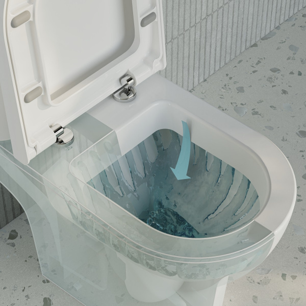 Фото унитаз-компакт напольный vitra zentrum 9012b003-7209