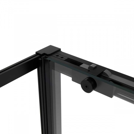 Фото душевое ограждение vincea slim soft 90x140 см  vsr-1ss9014clb