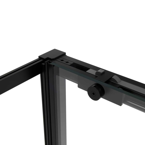 Фото душевое ограждение vincea slim soft 90x140 см  vsr-1ss9014clb