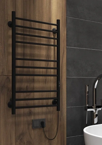 Фото электрический полотенцесушитель indigo line trinity 100/50 без полки lсlte100-50brrt