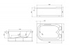 Фото акриловая ванна royal bath norway rb331100k-r 180x120 см