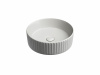 Раковина накладная Ceramicanova Element 36 см, цвет: серый CN6057MSG