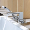Фото смеситель на ботр ванны hansgrohe metropol 74553000