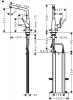 Фото смеситель для кухонной мойки hansgrohe metris 73812000