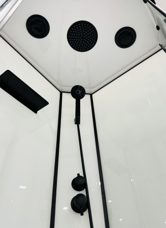 Фото душевая кабина royal bath fato rb 85x85 см rb85ck-t-bl fato
