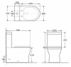 Фото унитаз напольный belbagno ancona bb1224cpr-p