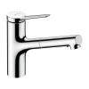 Фото смеситель для кухонной мойки hansgrohe zesis 74803000