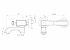 Фото смеситель для ванны wonzon & woghand цвет: хром ww-563101-cr