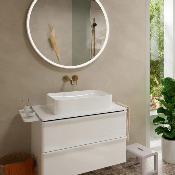 Фото смеситель для раковины hansgrohe tecturis s 73350140