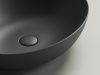 Фото раковина накладная ceramicanova element 52 см, цвет: антрацит cn6017mdh