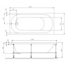 Фото акриловая ванна am.pm x-joy 170х75 см w94a-170-075w-a