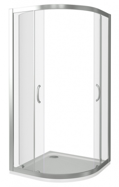 Фото душевое ограждение good door infinity r-80-c-ch 80 см ин00002