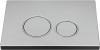 Фото унитаз с инсталляцией allen brau priority. клавиша хром
