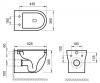 Фото унитаз подвесной belbagno onda bb066chr