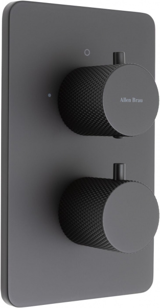 Фото смеситель для ванны allen brau priority 5.3u123-31 черный матовый