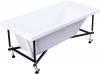 Фото акриловая ванна aquanet bright 155x70 см