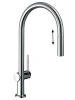 Фото смеситель для кухонной мойки hansgrohe talis 72802000