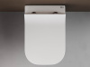 Фото унитаз подвесной, безободковый ceramicanova new day cn3005