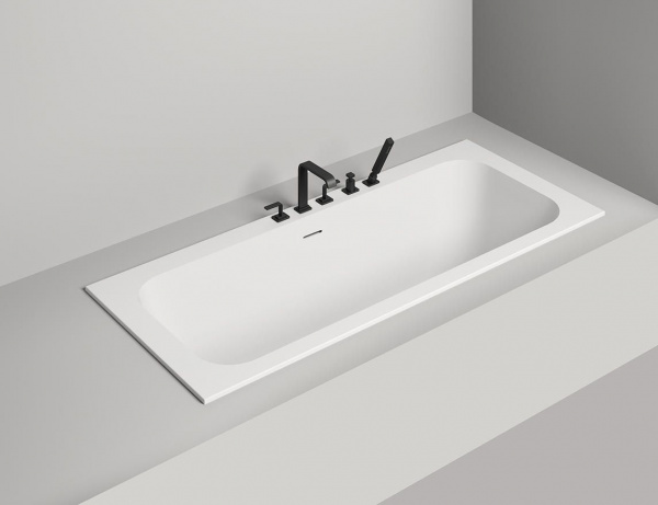 Фото ванна из искусственного камня salini orlanda axis kit 180x80 см 103312g глянцевая