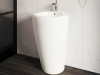 Фото раковина напольная ceramicanova 850 55 см, цвет: белый cn1807